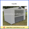 waterproof 100% polyester PVC tarpaulin toilet tent